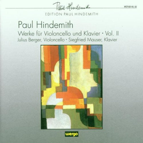 Hindemith / Berger / Mauser - Werke Fur Cello Und Klavier II [CD]