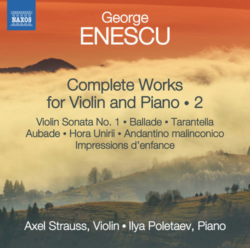 Enescu / Strauss / Poletaev - Complete Works for Violin & Piano 2 [CD]