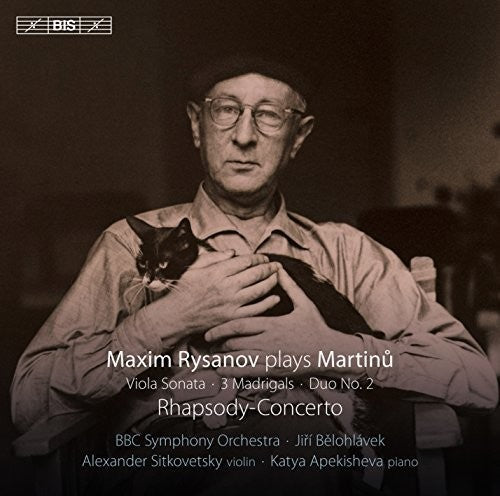 Martinu / Rysanov / Bbc Sym Orch / Belohlavek - Maxim Rysanov Plays Martinu [CD]