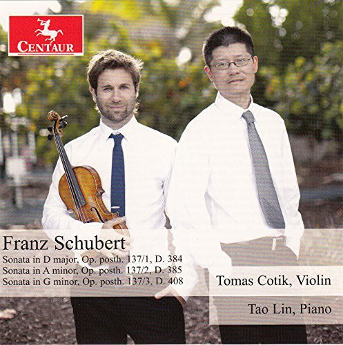 Schubert / Tomas Cotik / Lin,Tao - Complete Works for Violin & Piano 2 [CD]