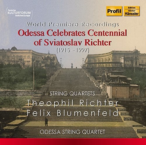 Richter / Odessa String Quartet - Odessa Celebrates Centennial of Sviatoslav Richter [CD]