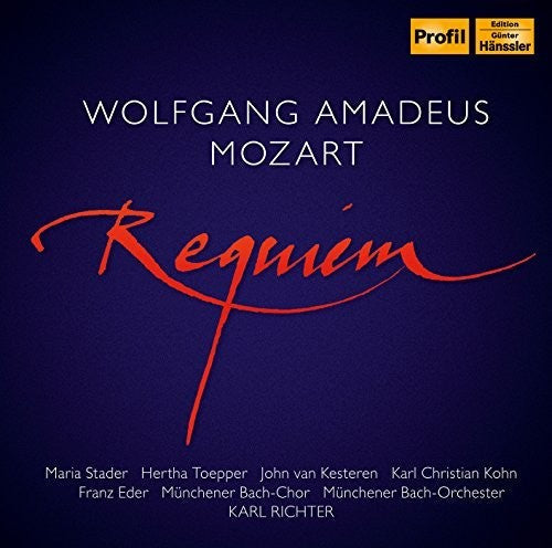 Mozart / Stader / Munich Bach Choir & Orchestra - Requiem [CD]