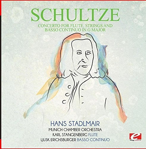Schultze - Concerto for Flute Strings Basso Continuo G Major [CD]