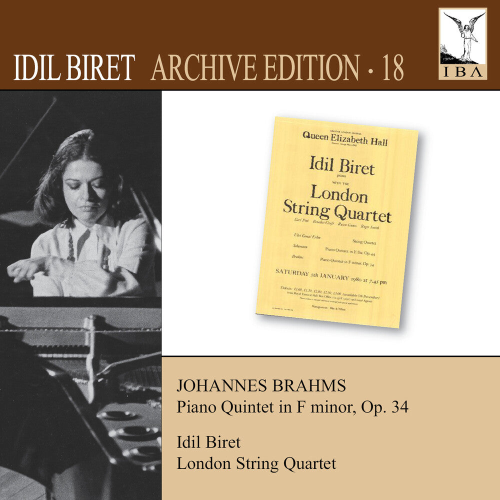 Brahms / Biret / London String Quartet - Brahms: Quintet for Piano & Strings [CD]