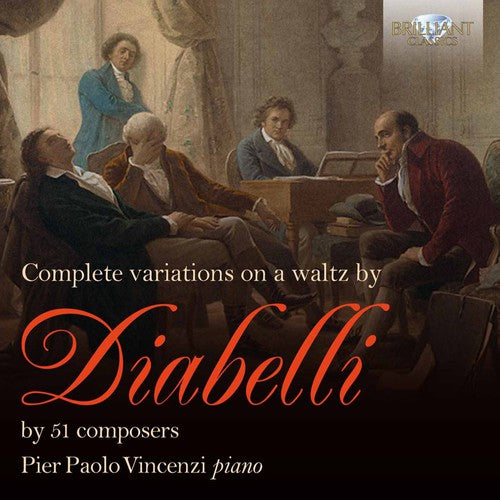 Pier Vincenzi Paolo - Complete Variations on a Waltz By Diabelli [CD]