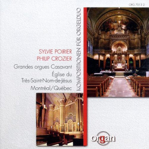 Crozier Poirier - Kompositionen Fur Orgelduo [CD]
