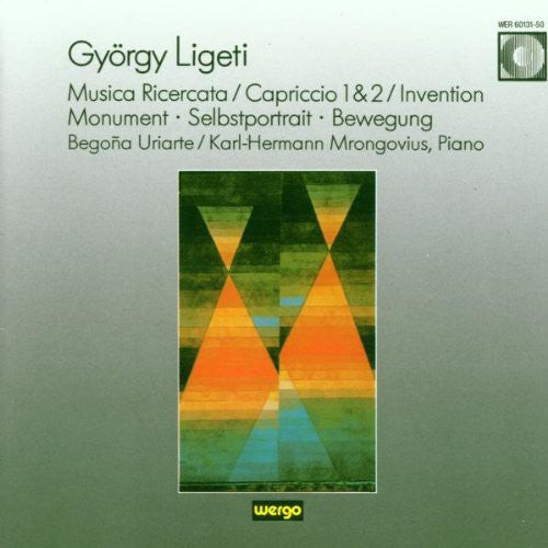 Begona Uriarte / Hermann, Karl-Mrongovius - Ligeti: Musica Ricercata. Capriccio 1 & 2. Monumen [CD]