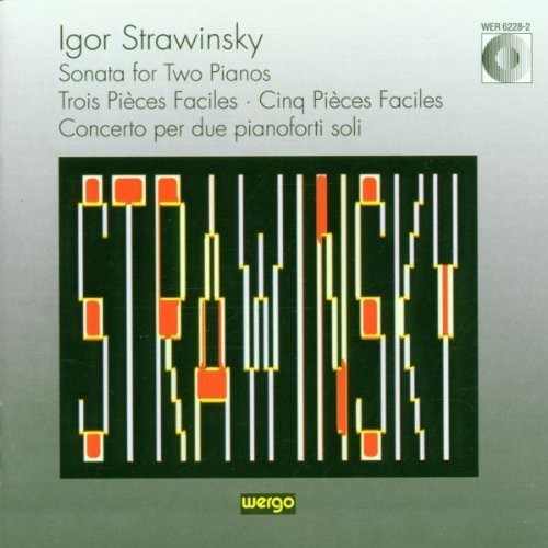 Alfons Kontarsky / Kontarsky,Aloys - Stravinsky: Sonata for 2 Pianos. 3 Pieces Facile [CD]