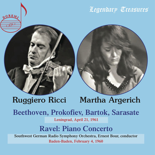 Martha Argerich / Ricci,Ruggerio - Play Beethoven Prokofiev & More [CD]