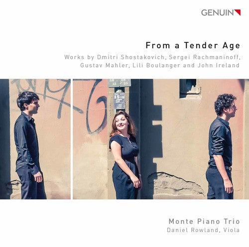 Boulanger / Monte Piano Trio / Rowland - From a Tender Age [CD]