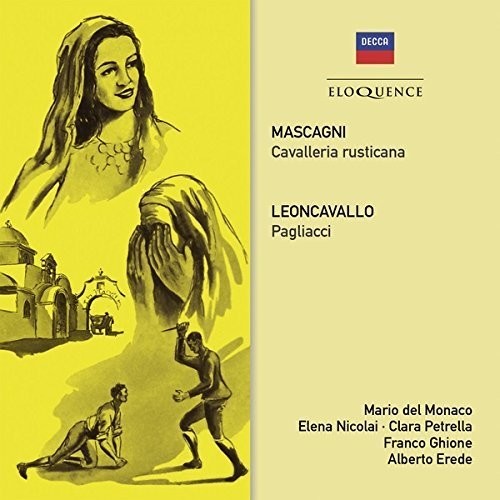 Del Monaco,mario / Ghione,franco / Erede,alberto - Mascagni: Cavalleria / Leoncavallo: Pagliacci - Music CD