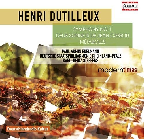 Dutilleux / German State Philharmonic Rheinland - Symphony No. 1 - Deux Sonnets de Jean Cassou [CD]
