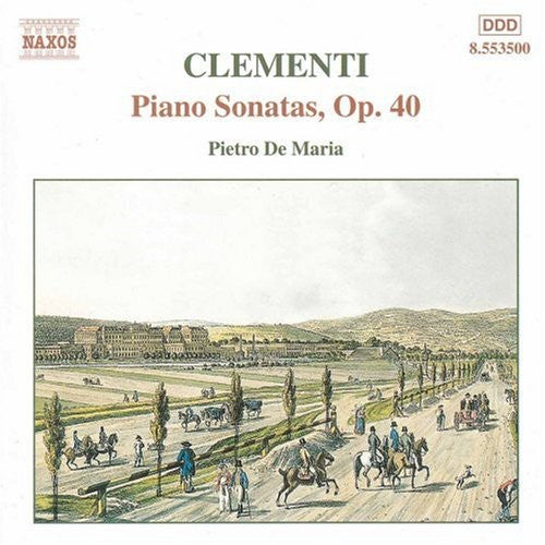 Pietro De Maria - Pno Sonatas Op 40: Sta in G Major Op 40 #1 [CD]