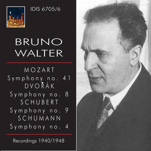 Mozart / Walter / New York Philharmonic Orchestra - Bruno Walter Conducts Mozart Dvorak Schubert [2 CD]