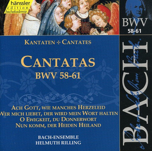 J.S. Bach - Sacred Cantatas BWV 58-61 [CD]