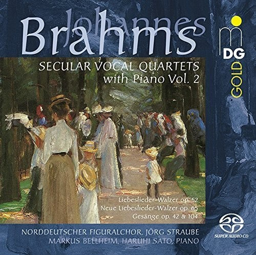 Brahms / Norddeutscher Figuralchor / Jorg Straube - Secular Vocal Works 2 [CD]