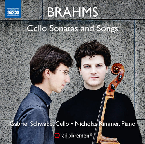 Brahms / Schwabe / Rimmer - Cello Sonatas & Songs [CD]