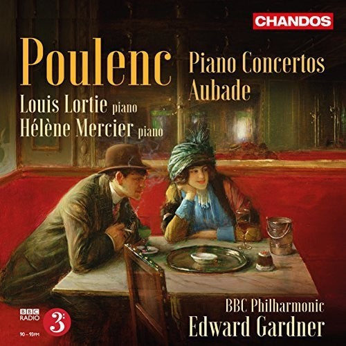 Poulenc / Lortie / Mercier / Bbc Philharmonic Orc - Piano Concertos & Aubade [CD]