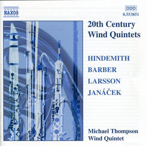 Michael Harris - 20th Century Wind Quintets [CD]
