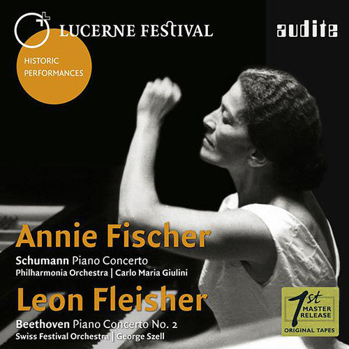 Schumann / Szell / Swiss Festival Orchestra - Annie Fischer & Leon Fleisher play Schumann & Beethoven PianoConcertos [CD]