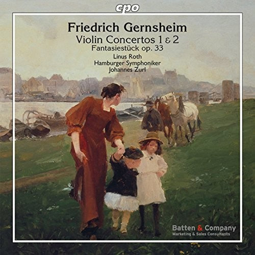 Gernsheim / Roth / Hamburger Symphoniker Orch - Gernsheim: Violin Concertos [CD]
