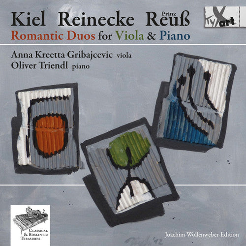 Kiel / Anna Gribajcevic Kreetta / Triendl,Oliver - Romantic Duos for Viola & Piano [CD]