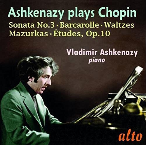 Chopin / Vladimir Ashkenazy - CHOPIN: Etudes Op. 10, Sonata No. 3, Waltzes, Mazurkas, Barcarolle [4 CD]