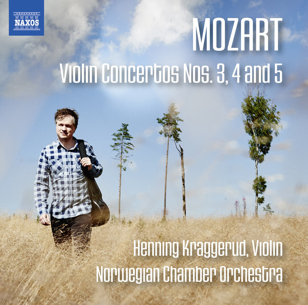 W Mozart / Kraggerud,Henning - Mozart: Violin Concertos Nos. 3 4 & 5 [CD]