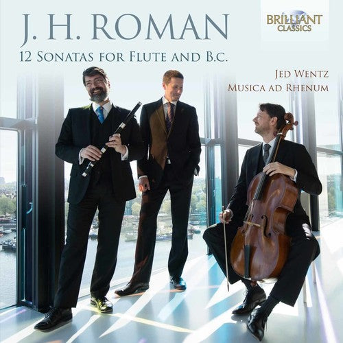 Musica Ad Rhenum - J.H. Roman: 2 Sonatas for Flute & Continuo [CD]