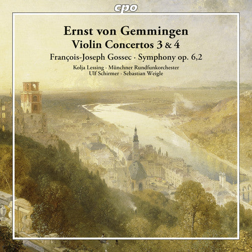 Von Gemmingen / Lessin / Muenchner Rundfunkorch - Ernst von Gemmingen: Violin Concertos Nos. 3 & 4 [CD]