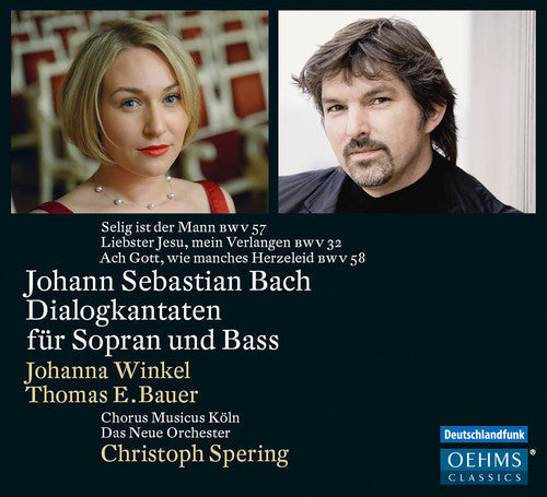 J Bach S / Winkel / Chorus Musicus Cologne - Bach: Dialogue Cantatas for Soprano & Bass [CD]