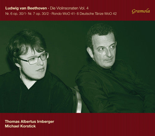 Beethoven / Irnberger / Korstick - Beethoven: The Violin Sonatas, Vol. 4 [CD]