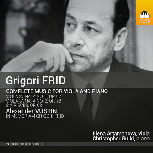 Frid / Artamonova / Guild - Frid: Complete Music for Viola & Piano [CD]