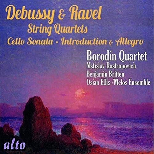 Debussy / Ravel / Borodin Quartet / Melos Ensemble - DEBUSSY; RAVEL: String Quartets, Introduction [CD]