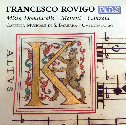 Rovigo / Cappella Musicale Di S Barbara / Forni - Rovigo: Missa Dominicalis - Mottetti - Canzoni [CD]
