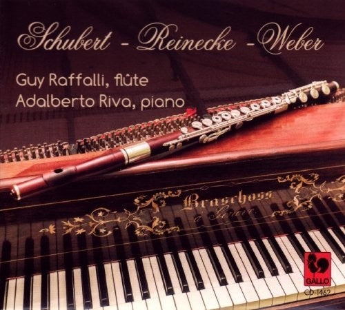 Schubert / Guy Raffalli / Riva,Adalberto - Schubert - Reinecke - Weber [CD]