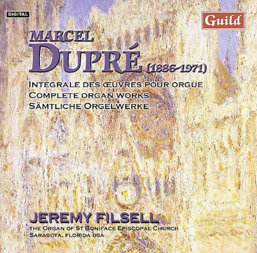 Jeremy Filsell - Complete Organ Works 8: Psalm Xviii / Vision Op 44 [CD]