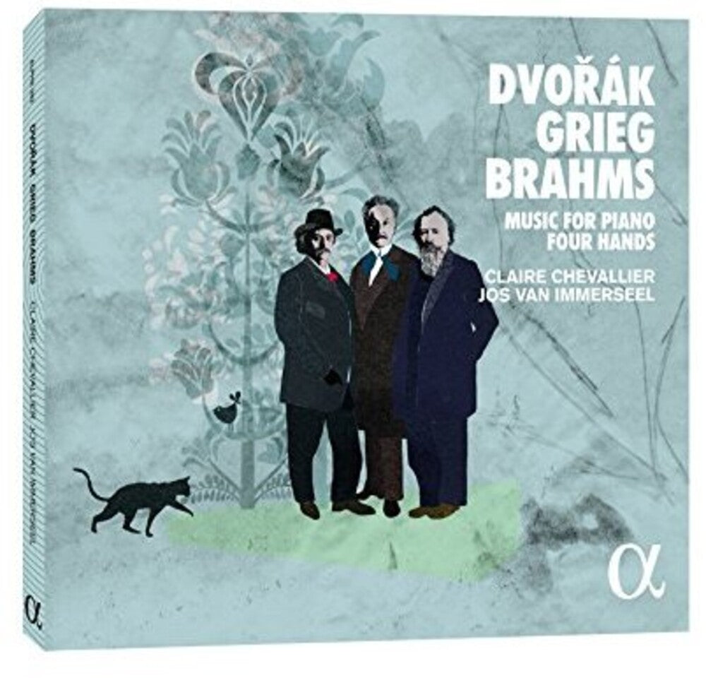 Claire Chevallier / Van Immerseel,Jos - Dvorak Grieg & Brahms: Music for Piano Four Hands [CD]