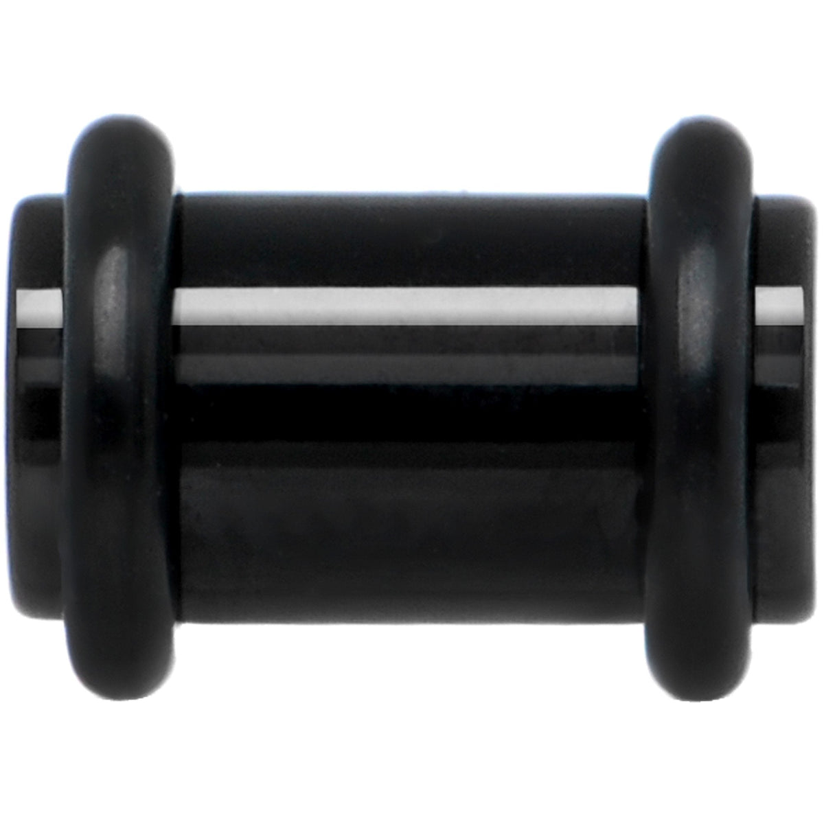 7mm Black Acrylic Plug Set