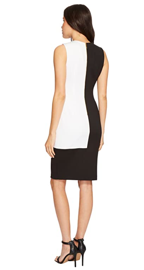 Calvin Klein Women's Sleeveless Color-Block Dress size 10