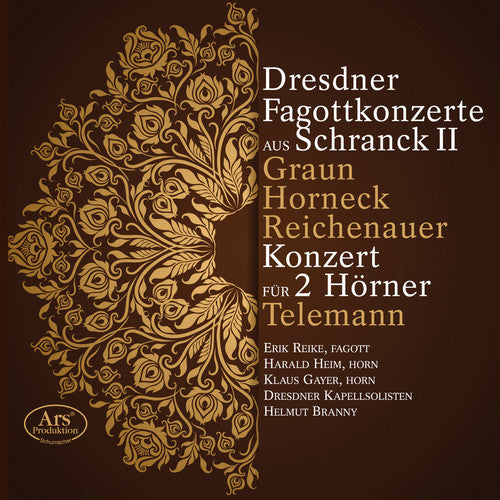 Johann Graun / Horneck,Graun / Branny,Helmut - Dresden Bassoon Concerto [CD]