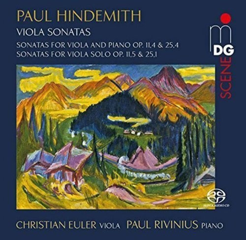 Christian Euler / Rivinius,Paul - Hindemith: Sonatas For Viola And Piano [CD]