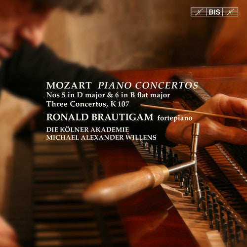 Mozart / Ronald Brautigam - Piano Concertos Nos. 5 & 6 - Three Concertos K 107 [CD]
