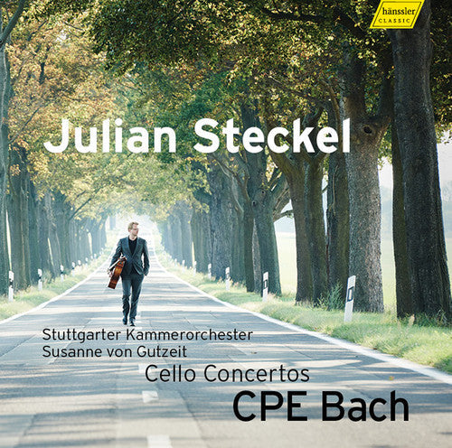 C Bach .P.E. / Steckel,Julian / Gutzeit,Susanne - Cello Concertos [CD]