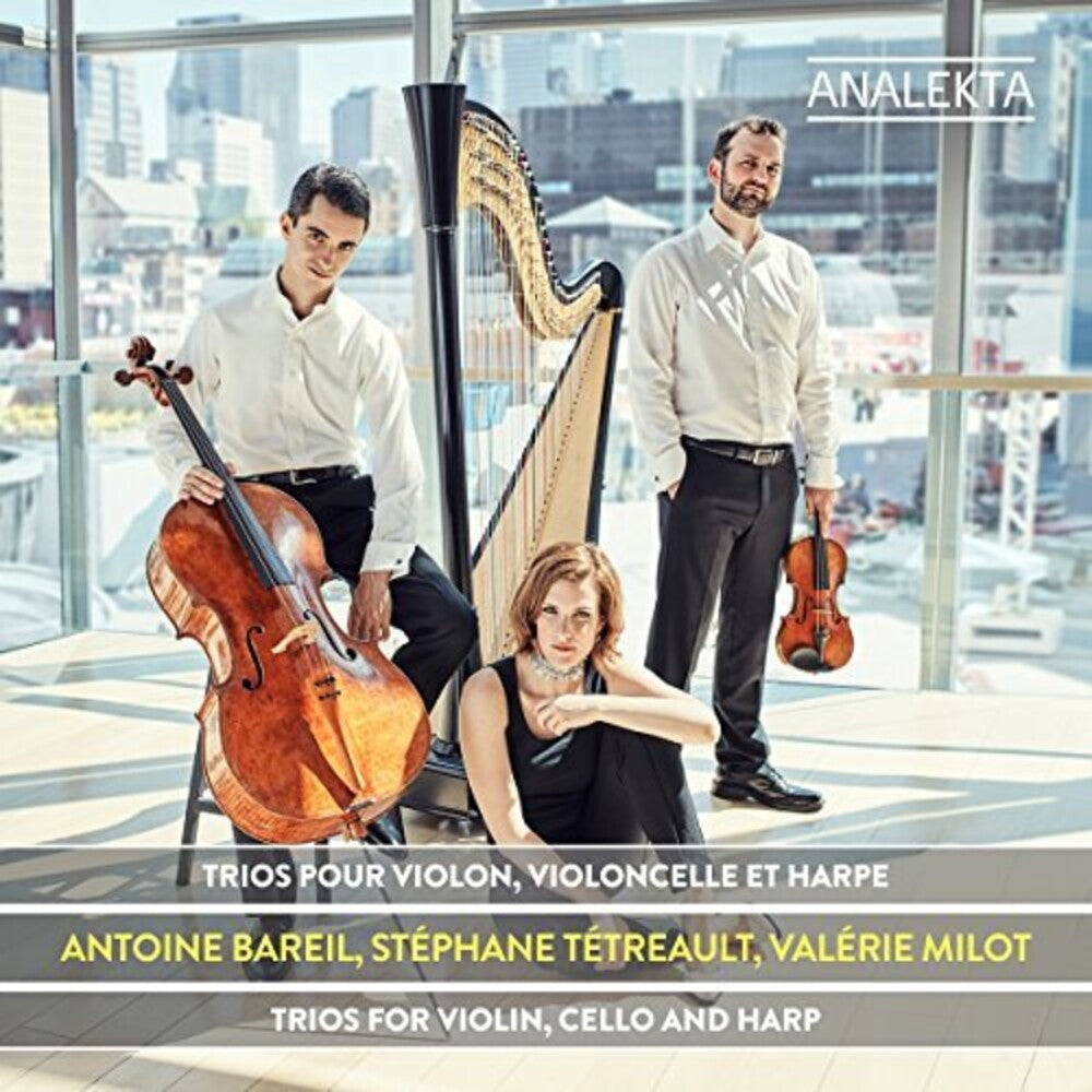 Valerie Milot / Bareil,Antoine / Tetreault - Trios for Violin / Cello & Harp [CD]