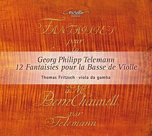 Georg Telemann / Fritzsch,Thomas - Telemann: 12 Fantaisies Pour La Basse De Violle [CD]