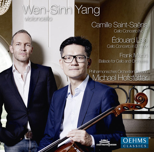 Camille Saens Saint / Giessen Philharmonic Orch - Saint-saens Lalo & Marin: Cello Concertos [CD]
