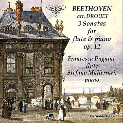 Francesca Pagnini - Beethoven: 3 Sonatas For Flute & Piano Op.12 [CD]