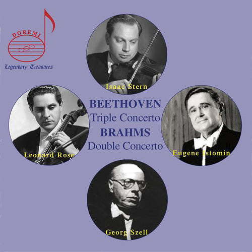 Beethoven / Isaac Stern / Leonard,Rose - Triple Concerto / Brahms: Double Concerto [CD]