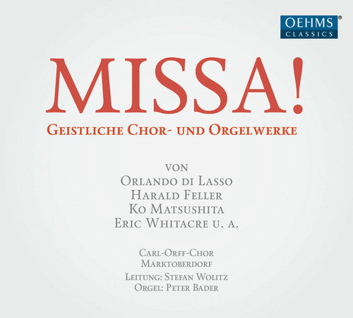 J Cook / Bader,Peter / Wolitz,Stefan - Missa [CD]